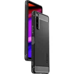 Spigen Xperia 10 V|Sony-Etui Rugged Armor Sony Xperia 10 V Matte Black Case
