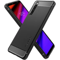 Spigen Xperia 10 V|Sony-Etui Rugged Armor Sony Xperia 10 V Matte Black Case