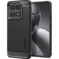 Spigen Xiaomi|14T Pro-ETUI RUGGED ARMOR XIAOMI 14T PRO MATTE BLACK