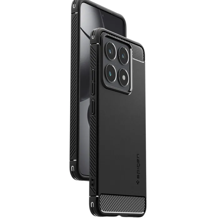 Spigen Xiaomi|14T-ETUI RUGGED ARMOR XIAOMI 14T MATTE BLACK