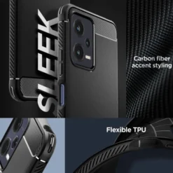 Spigen Xiaomi|Redmi Note 12 5G-Etui Rugged Armor Xiaomi Redmi Note 12 5G / Poco X5 5G Matte Black