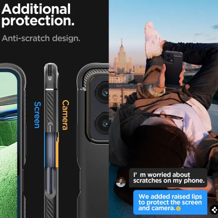 Spigen Xiaomi|Redmi Note 12 5G-Etui Rugged Armor Xiaomi Redmi Note 12 5G / Poco X5 5G Matte Black
