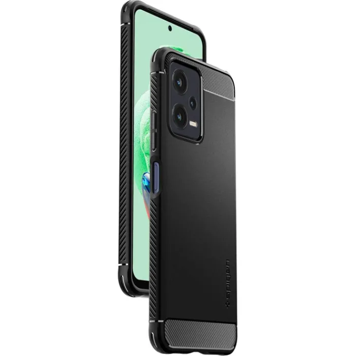 Spigen Xiaomi|Redmi Note 12 5G-Etui Rugged Armor Xiaomi Redmi Note 12 5G / Poco X5 5G Matte Black