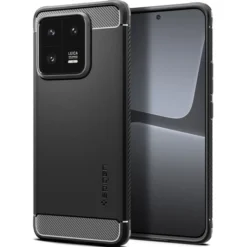 Spigen Xiaomi|13 Pro-ETUI RUGGED ARMOR XIAOMI 13 PRO MATTE BLACK CZARNY CASE