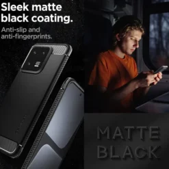 Spigen Xiaomi|13 Pro-ETUI RUGGED ARMOR XIAOMI 13 PRO MATTE BLACK CZARNY CASE