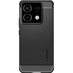 Spigen Xiaomi|Redmi Note 13 Pro 5G / Poco X6 5G-Etui Rugged Armor Xiaomi Redmi Note 13 Pro 5g / Poco X6 5g Matte Black Case