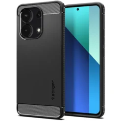 Spigen Xiaomi|Redmi Note 13 Lte-Etui Rugged Armor Xiaomi Redmi Note 13 4g Matte Black Case
