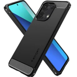Spigen Xiaomi|Redmi Note 13 Lte-Etui Rugged Armor Xiaomi Redmi Note 13 4g Matte Black Case