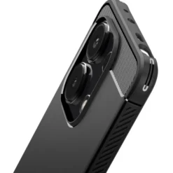 Spigen Xiaomi|Redmi Note 13 Lte-Etui Rugged Armor Xiaomi Redmi Note 13 4g Matte Black Case