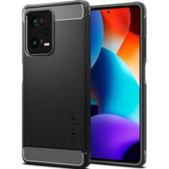 Spigen Xiaomi|Redmi Note 12 Pro Plus 5G-Etui Rugged Armor Xiaomi Redmi Note 12 Pro+ Plus 5G Matte Black