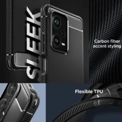 Spigen Xiaomi|Redmi Note 12 Pro Plus 5G-Etui Rugged Armor Xiaomi Redmi Note 12 Pro+ Plus 5G Matte Black