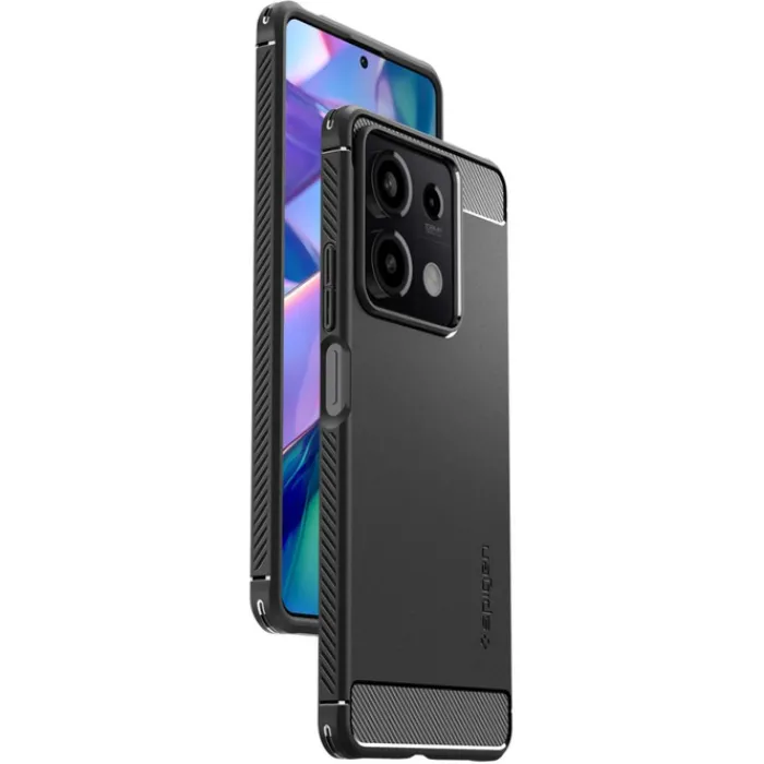 Spigen Xiaomi|Redmi Note 13 5G-Etui Rugged Armor Xiaomi Redmi Note 13 5g Matte Black Case