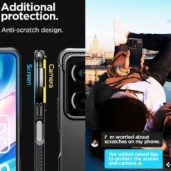 Spigen Xiaomi|Redmi Note 13 5G-Etui Rugged Armor Xiaomi Redmi Note 13 5g Matte Black Case