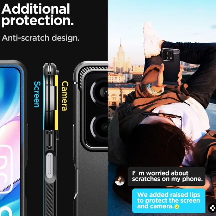 Spigen Xiaomi|Redmi Note 13 5G-Etui Rugged Armor Xiaomi Redmi Note 13 5g Matte Black Case