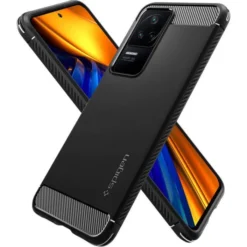 Spigen Poco|Inne Marki-Etui Rugged Armor Xiaomi Poco F4 Matte Black