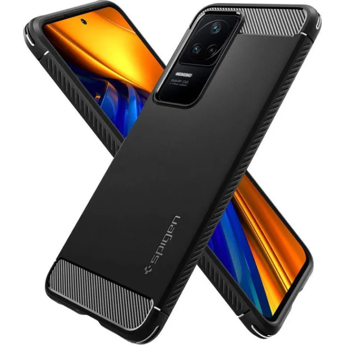 Spigen Poco|Inne Marki-Etui Rugged Armor Xiaomi Poco F4 Matte Black