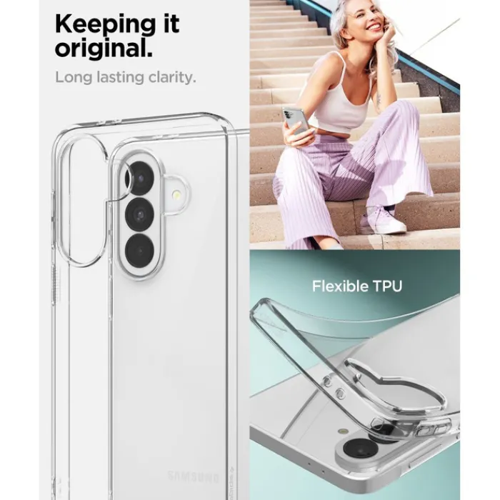 Spigen Samsung|Galaxy A37-ETUI SAMSUNG GALAXY A37 5G LIQUID CRYSTAL CRYSTAL CLEAR