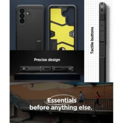 Spigen Samsung|Galaxy A57-ETUI SAMSUNG GALAXY A57 5G TOUGH ARMOR CZARNE