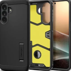 Spigen Samsung|Galaxy A57-ETUI SAMSUNG GALAXY A57 5G TOUGH ARMOR CZARNE