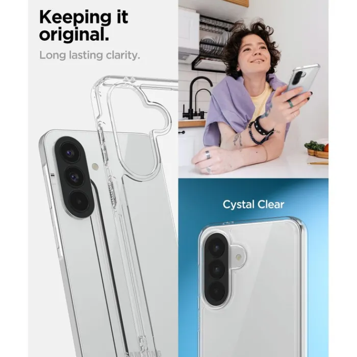 Spigen Samsung|Galaxy A57-ETUI SAMSUNG GALAXY A57 5G ULTRA HYBRID CRYSTAL CLEAR