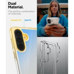 Spigen Samsung|Galaxy A57-ETUI SAMSUNG GALAXY A57 5G ULTRA HYBRID CRYSTAL CLEAR