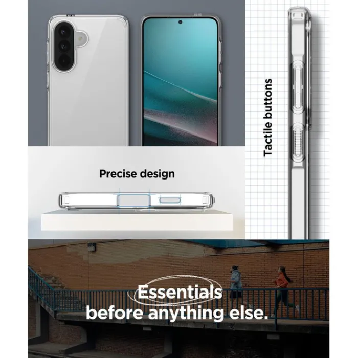 Spigen Samsung|Galaxy A57-ETUI SAMSUNG GALAXY A57 5G ULTRA HYBRID CRYSTAL CLEAR