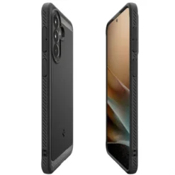Spigen Samsung|Galaxy A57-ETUI SAMSUNG GALAXY A57 5G RUGGED ARMOR MATOWE CZARNE