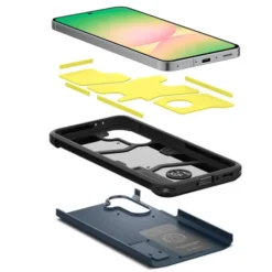 Spigen Samsung|Galaxy A56 5G-ETUI SAMSUNG GALAXY A56 5G TOUGH ARMOR METAL SLATE