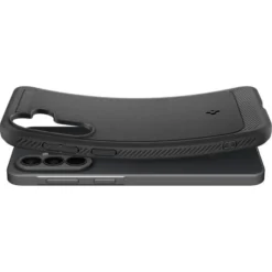 Spigen Samsung|Galaxy A37-ETUI SAMSUNG GALAXY A37 5G RUGGED ARMOR MATOWE CZARNE