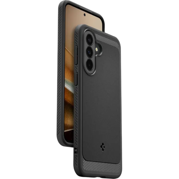 Spigen Samsung|Galaxy A37-ETUI SAMSUNG GALAXY A37 5G RUGGED ARMOR MATOWE CZARNE