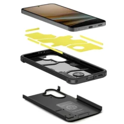 Spigen Samsung|Galaxy A37-ETUI SAMSUNG GALAXY A37 5G TOUGH ARMOR CZARNE