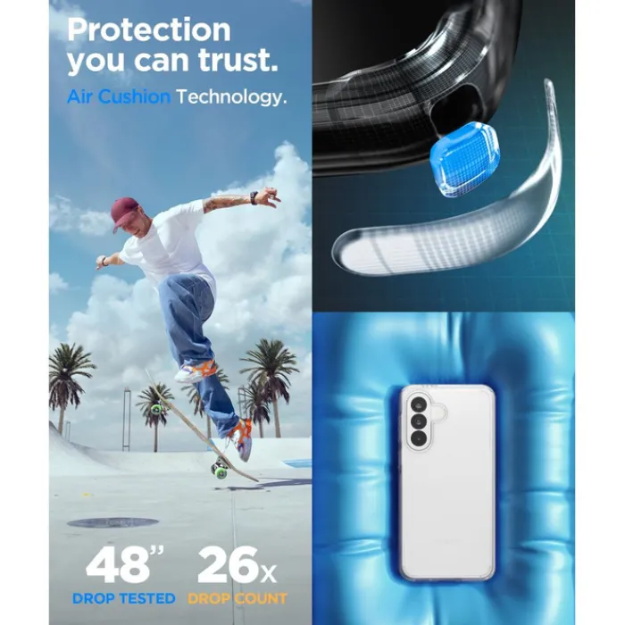 Spigen Samsung|Galaxy A37-ETUI SAMSUNG GALAXY A37 5G ULTRA HYBRID CRYSTAL CLEAR