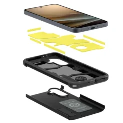 Spigen Samsung|Galaxy A36 5G-ETUI SAMSUNG GALAXY A36 5G TOUGH ARMOR CZARNE