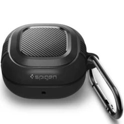 Spigen Etui Galaxy Buds|Galaxy Buds Live-Etui Samsung Galaxy Buds Live Rugged Armor Matte Black Case