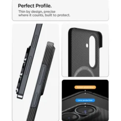 Spigen Samsung|Galaxy S26-ETUI SAMSUNG GALAXY S26 AIRSKIN ARAMID MAG MAGSAFE CZARNE