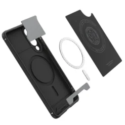 Spigen Samsung|Galaxy S25 Edge-ETUI SAMSUNG GALAXY S25 EDGE CORE ARMOR MAG MAGSAFE MATOWY CZARNY