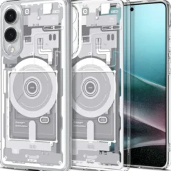 Spigen Samsung|Galaxy S25 Edge-ETUI SAMSUNG GALAXY S25 EDGE ULTRA HYBRID MAG MAGSAFE ZERO ONE WHITE