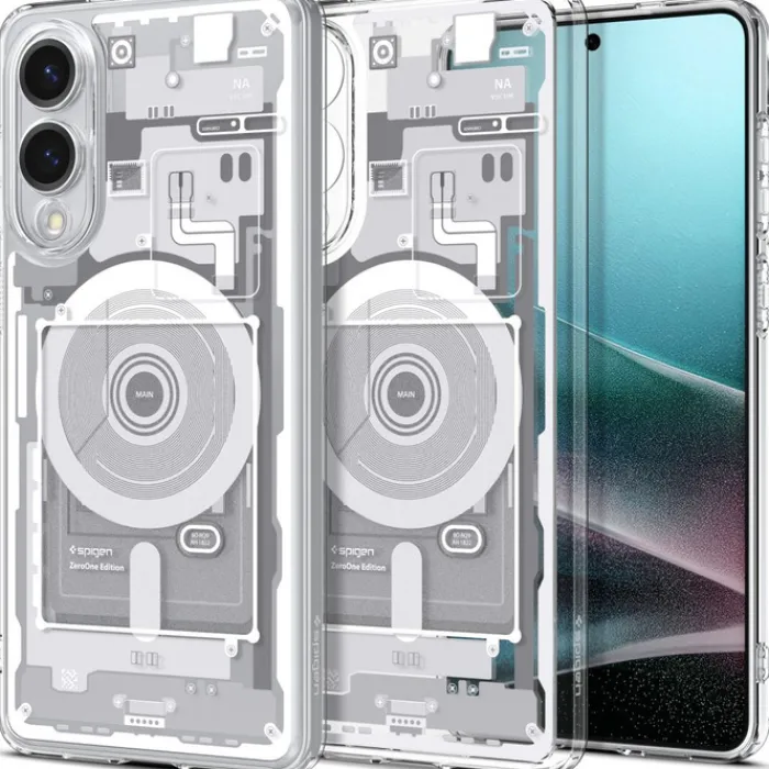 Spigen Samsung|Galaxy S25 Edge-ETUI SAMSUNG GALAXY S25 EDGE ULTRA HYBRID MAG MAGSAFE ZERO ONE WHITE