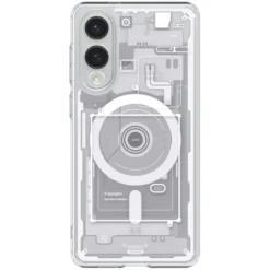 Spigen Samsung|Galaxy S25 Edge-ETUI SAMSUNG GALAXY S25 EDGE ULTRA HYBRID MAG MAGSAFE ZERO ONE WHITE
