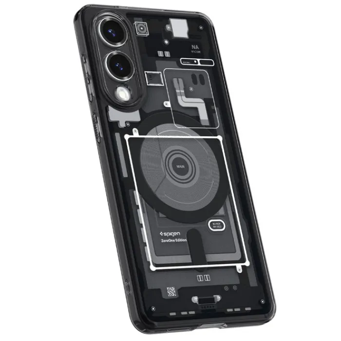 Spigen Samsung|Galaxy S25 Edge-ETUI SAMSUNG GALAXY S25 EDGE ULTRA HYBRID MAG MAGSAFE ZERO ONE BLACK
