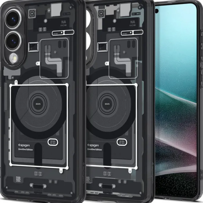 Spigen Samsung|Galaxy S25 Edge-ETUI SAMSUNG GALAXY S25 EDGE ULTRA HYBRID MAG MAGSAFE ZERO ONE BLACK