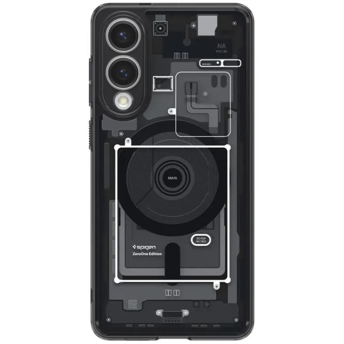 Spigen Samsung|Galaxy S25 Edge-ETUI SAMSUNG GALAXY S25 EDGE ULTRA HYBRID MAG MAGSAFE ZERO ONE BLACK