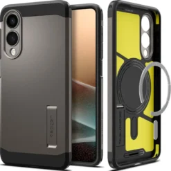 Spigen Samsung|Galaxy S25 Edge-ETUI SAMSUNG GALAXY S25 EDGE TOUGH ARMOR MAGSAFE GUNMETAL