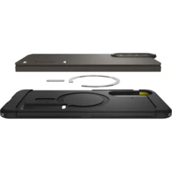 Spigen Samsung|Galaxy S25 Edge-ETUI SAMSUNG GALAXY S25 EDGE TOUGH ARMOR MAGSAFE GUNMETAL
