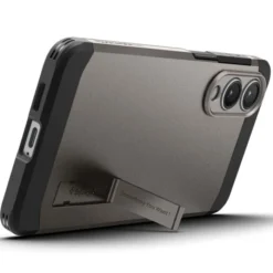 Spigen Samsung|Galaxy S25 Edge-ETUI SAMSUNG GALAXY S25 EDGE TOUGH ARMOR MAGSAFE GUNMETAL