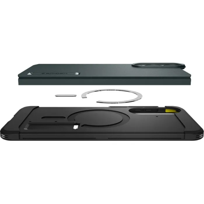 Spigen Samsung|Galaxy S25 Edge-ETUI SAMSUNG GALAXY S25 EDGE TOUGH ARMOR MAGSAFE ABYSS GREEN
