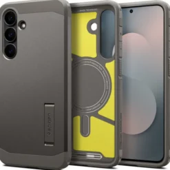Spigen Samsung|Galaxy S25 Fe-ETUI SAMSUNG GALAXY S25 FE TOUGH ARMOR MAG MAGSAFE GUNMETAL