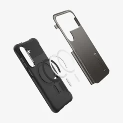 Spigen Samsung|Galaxy S25 Fe-ETUI SAMSUNG GALAXY S25 FE SLIM ARMOR MAG MAGSAFE GUNMETAL