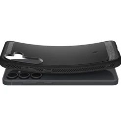 Spigen Samsung|Galaxy S25 Fe-ETUI SAMSUNG GALAXY S25 FE RUGGED ARMOR MATTE BLACK
