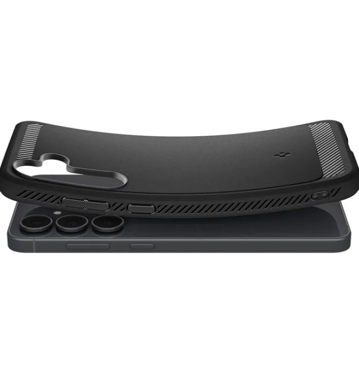 Spigen Samsung|Galaxy S25 Fe-ETUI SAMSUNG GALAXY S25 FE RUGGED ARMOR MATTE BLACK